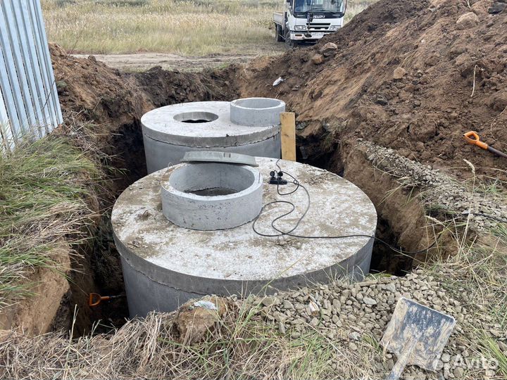 Установка септика под ключ в Омске и область