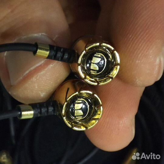 Наушники Monster Turbine Pro Gold