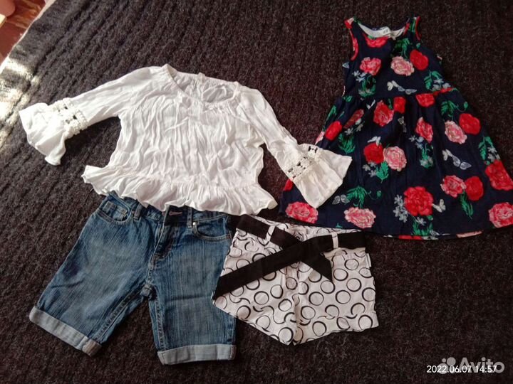 Пакет одежды для девочки 116