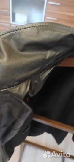 Кожаная куртка мужская