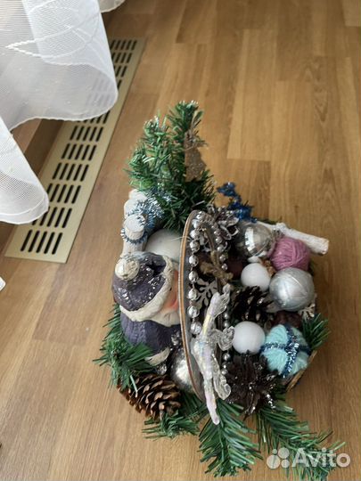 Новогодняя композиция Дед Мороз