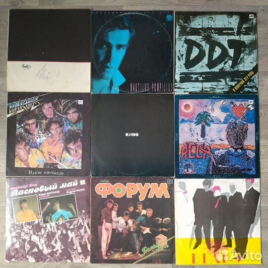 Виниловые пластинки СССР