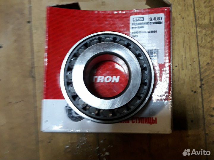 Подшипник ступицы, 45х100х38.25 MAN, iveco, sca 32