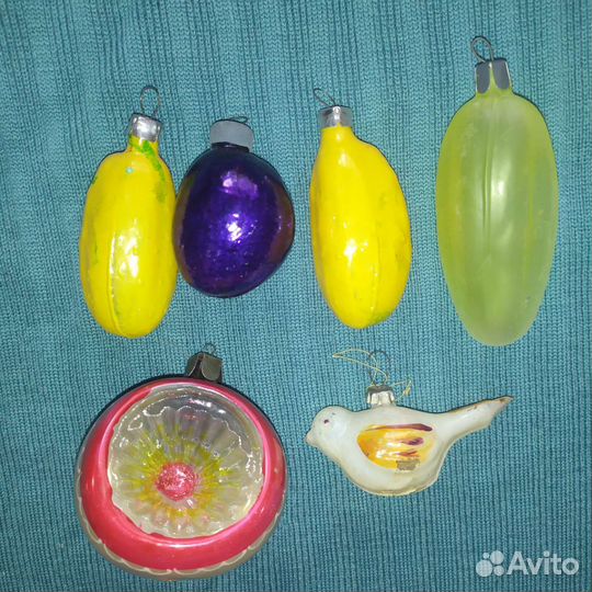 Елочные игрушки СССР