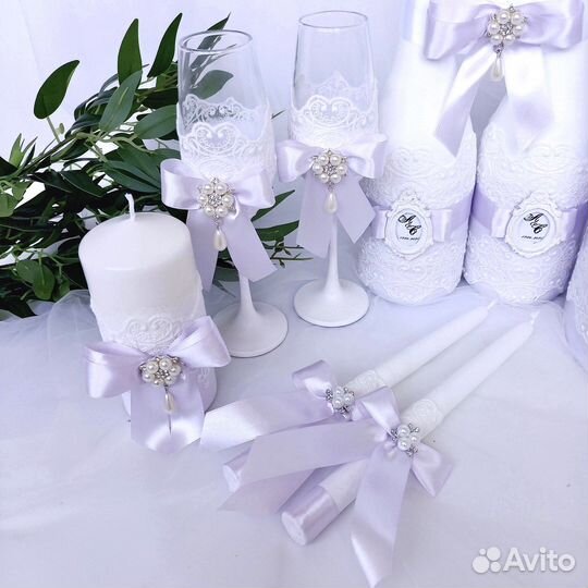 Свадебные аксессуары набор