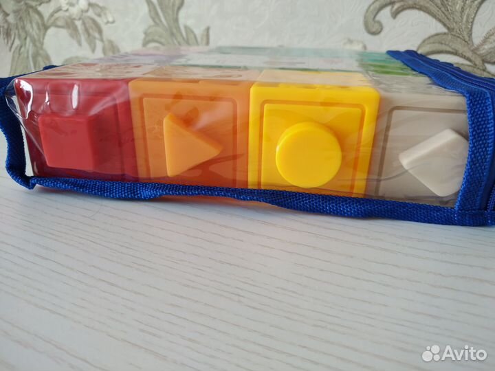 Развивающий набор резиновых кубиков