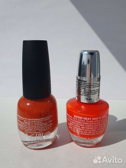 Лак для ногтей пакетом + жидкость для снятия лака