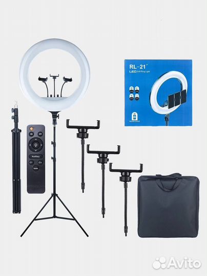 RL-21 профессиональная кольцевая LED-лампа, 54 см