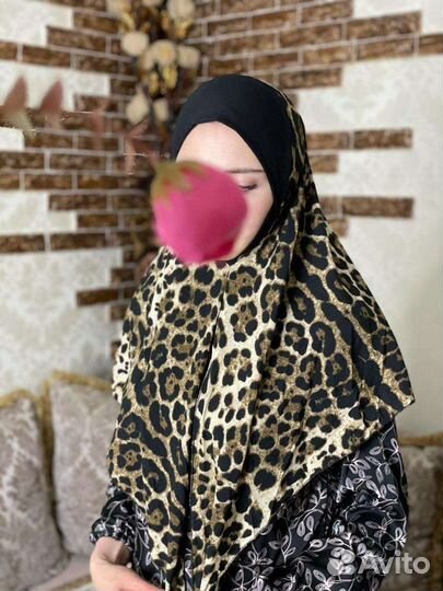 Шарф с пришитой бони, хиджаб платки, палантины