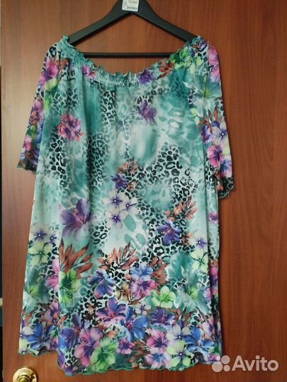 Блузка-сеточка 58 размера