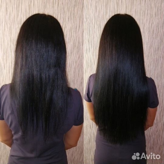 Наращивание волос микро капсулами