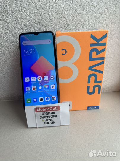 Tecno spark 8c 64