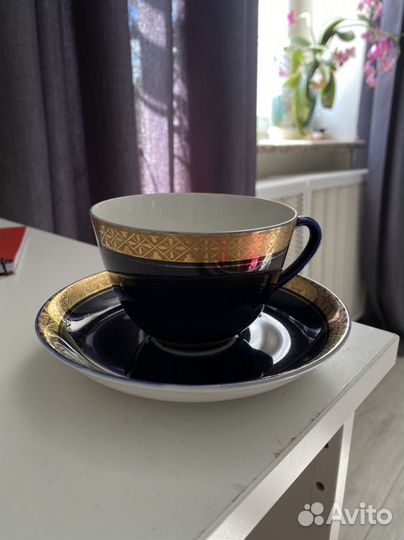 Чайная пара фарфор
