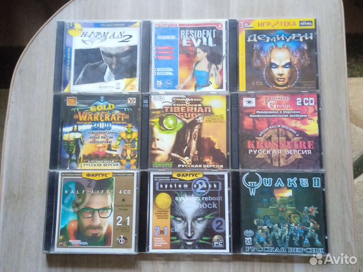 Культовые компьютерные игры (сд диски)
