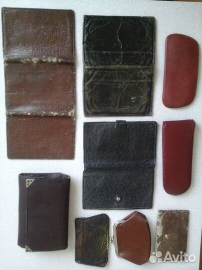 Кошельки, футляры для очков СССР и др