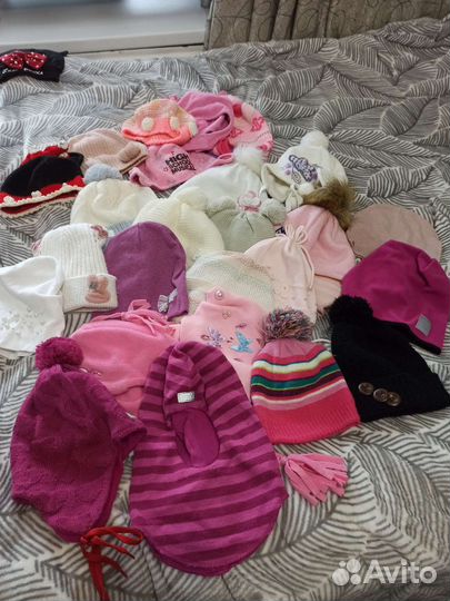 Шапки от 1 до 3 лет