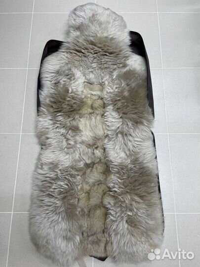 Меховой чехол Лиса+овчина универс размер