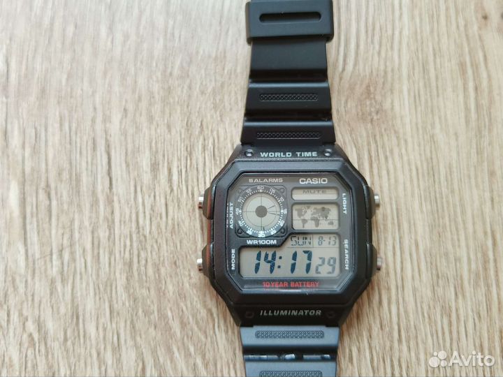 Часы casio illuminator