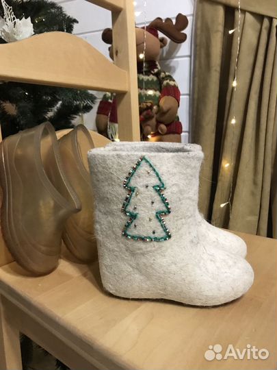 Валенки детские с голошами 18 см(26/27)