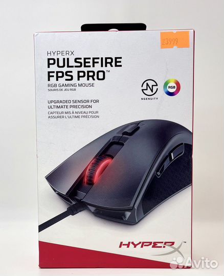 Мышь hyperx pulsefire fps pro