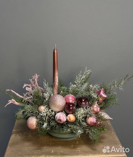 Новогодняя композиция. Нобилис