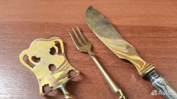 Столовые приборы царская Россия (серебро, клейма)