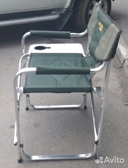 Кресло складное c столиком и подстаканником
