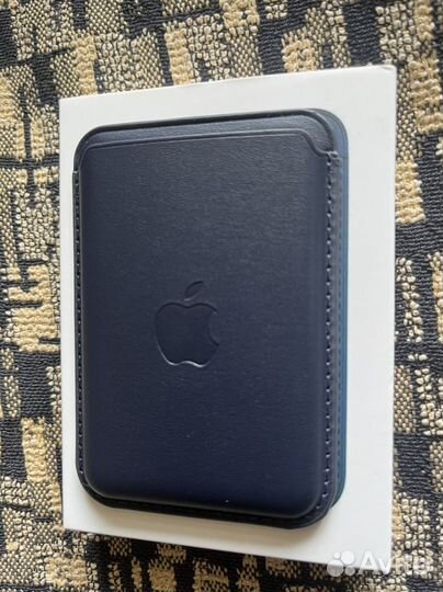 iPhone Leather Wallet (deep blue)