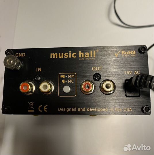 Music Hall pa1.2 MM/MC фонокорректор