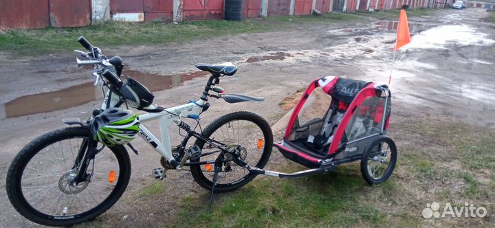 Велоприцеп для детей