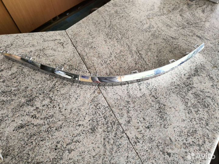 Молдинг бампера заднего volkswagen touareg 3