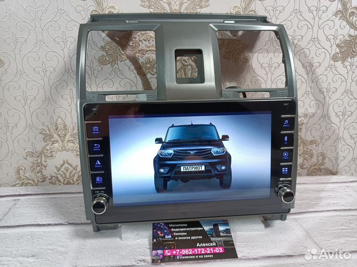 Магнитола UAZ Patriot андроид новая