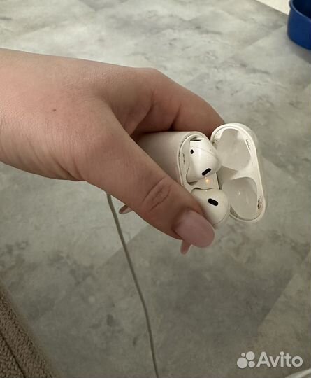 Наушники apple airpods 2 бу