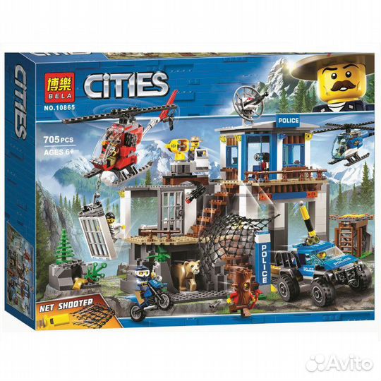 Конструктор 10865 Полицейский участок в горах