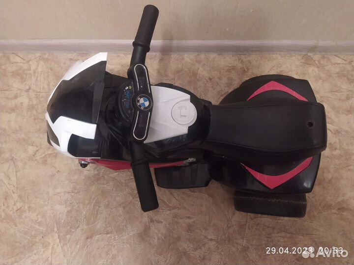 Детский мотоцикл на аккумуляторе bmw бу