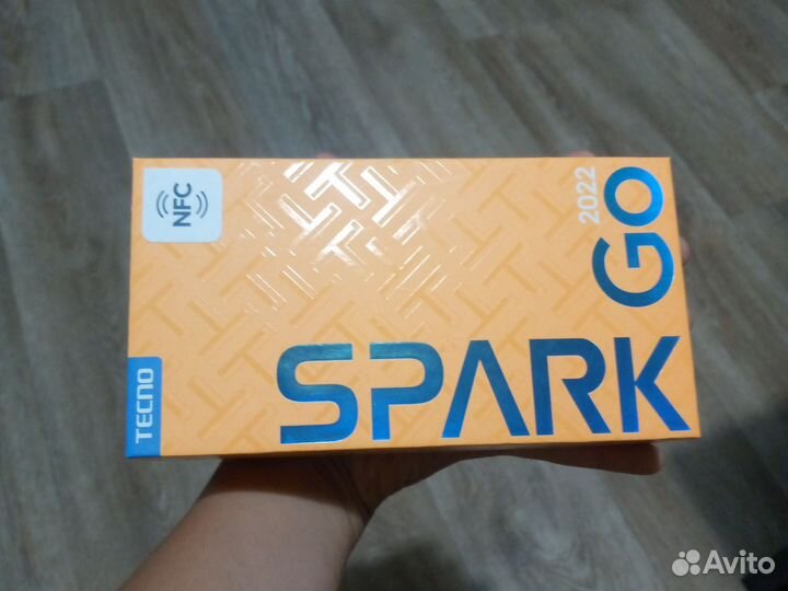 Коробка от телефона tecno