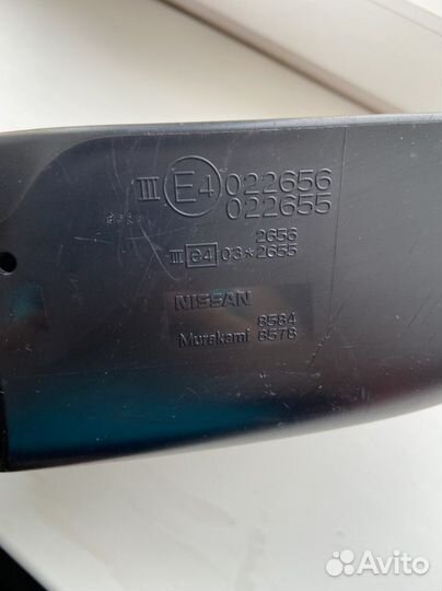 Зеркало на Nissan xtrail T31