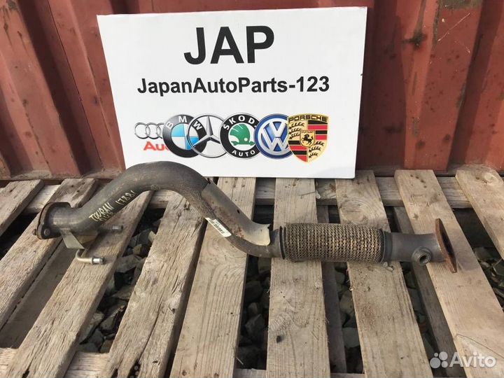 Глушитель Volkswagen Touran 1T cavc 2009