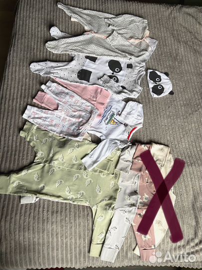 Одежда на мальчика пакетом 62-68