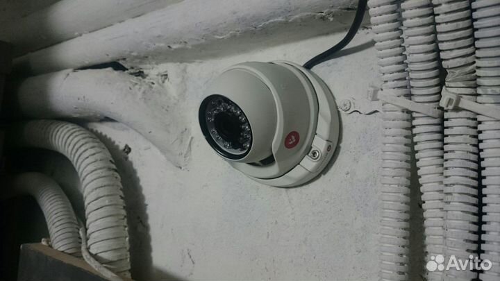 Установка системы видеонаблюдения