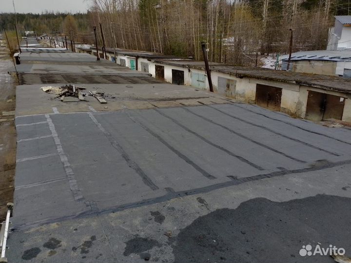 Ремонт крыши гаража