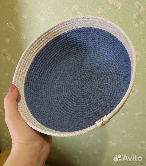 Корзина из шнура