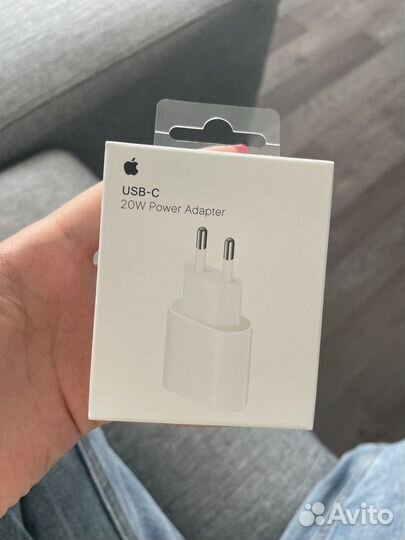 Зарядный блок apple iPhone iPad type-c 20w