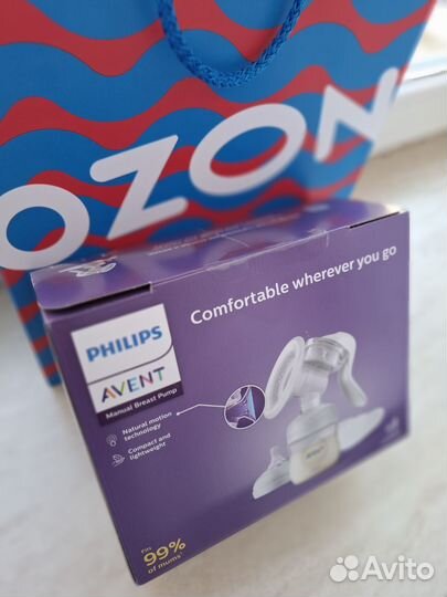 Молокоотсос ручной Philips Avent (новый)