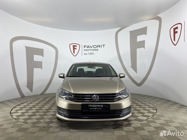 Volkswagen Polo 1.6 AT, 2017, 86 600 км