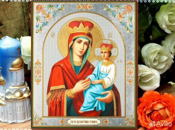 Икона Божией Матери Споручница грешных, чудотворна