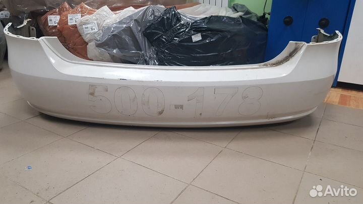 Бампер задний Volkswagen Polo MK5 2009-2015