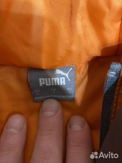 Пуховик мужской Puma
