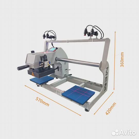 Полуавтоматический термопресс MEM 15х15