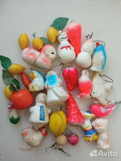 Ёлочные игрушки СССР